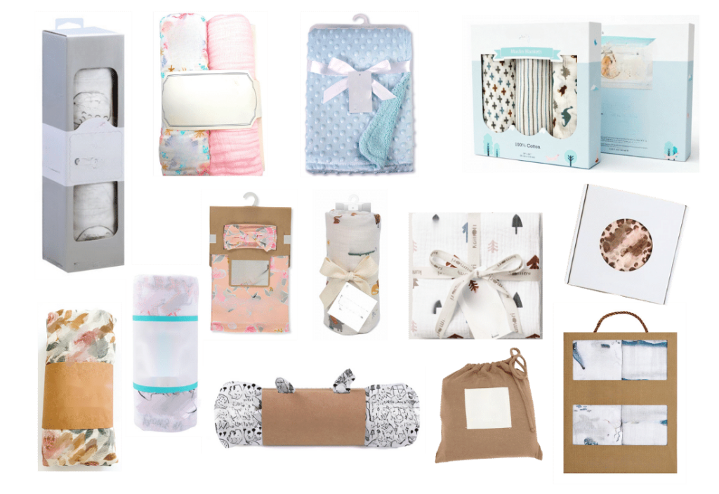 wholesale baby blankets package